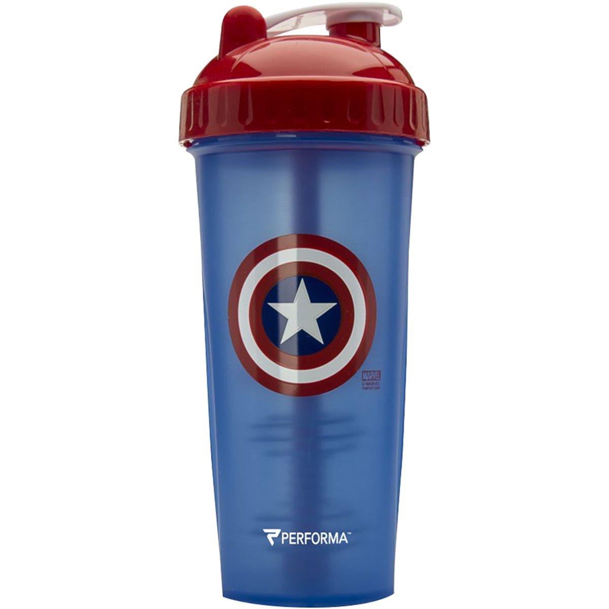 Performa PerfectShaker 28 oz. Hero Shaker Cup - Captain America - Forza Sports