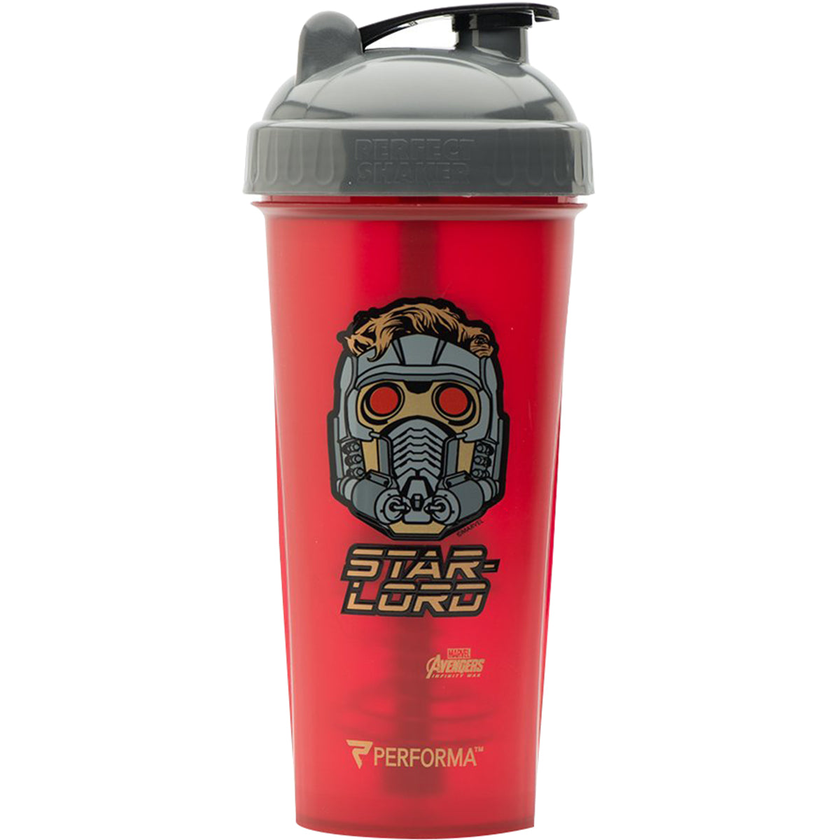 Performa PerfectShaker Avengers Infinity War Shaker Cup Bottle - Starlord PerfectShaker