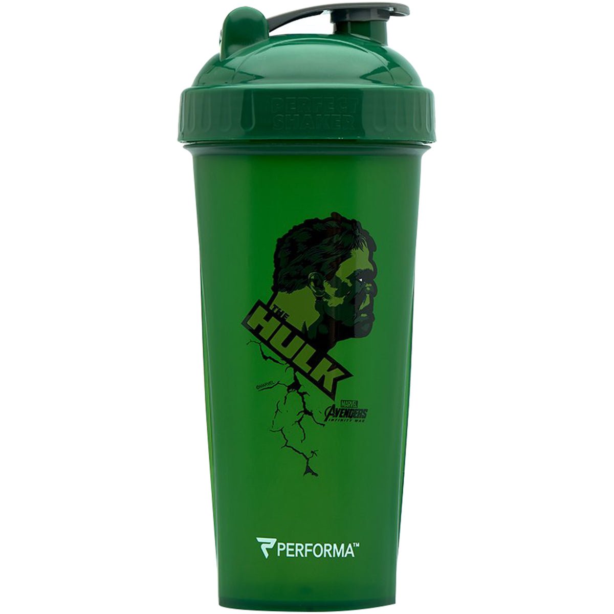 Performa PerfectShaker Avengers Infinity War Shaker Cup Bottle - The Hulk - Forza Sports