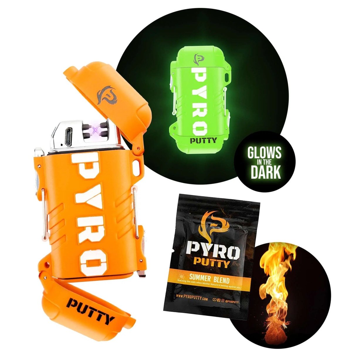 Pyro Putty - Elite Dual Arc Lighter - Forza Sports