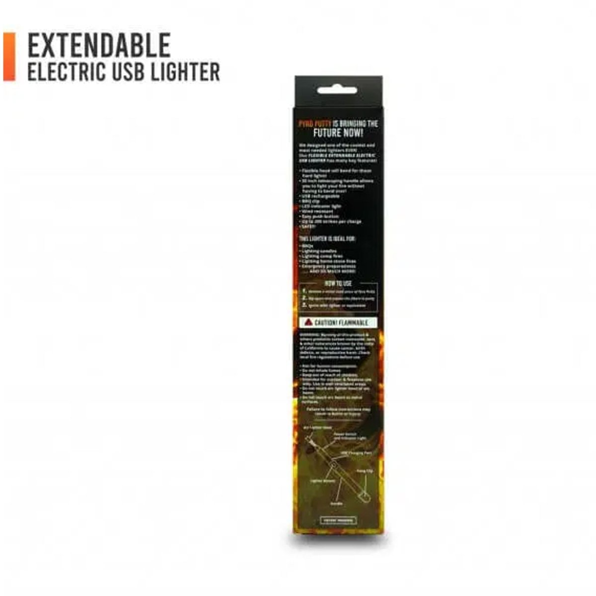 Pyro Putty - Extendable Flexible Arc Lighter - Forza Sports
