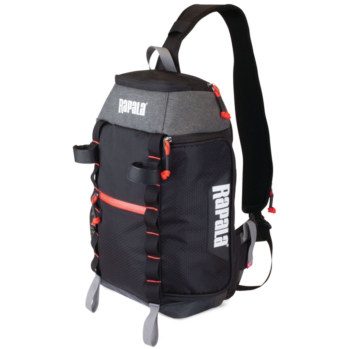 Rapala Venture 8" Slingpack, Grey/Black/Red - Forza Sports