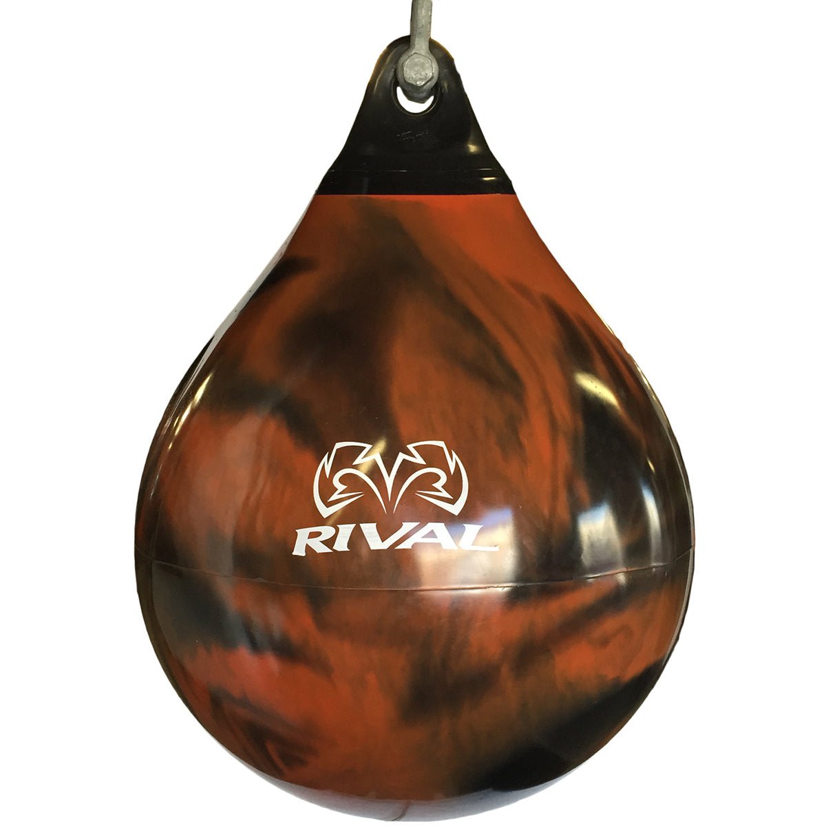 Rival Boxing Aqua Body Work Punching Bag - 18 In. - Black/Orange - Forza Sports