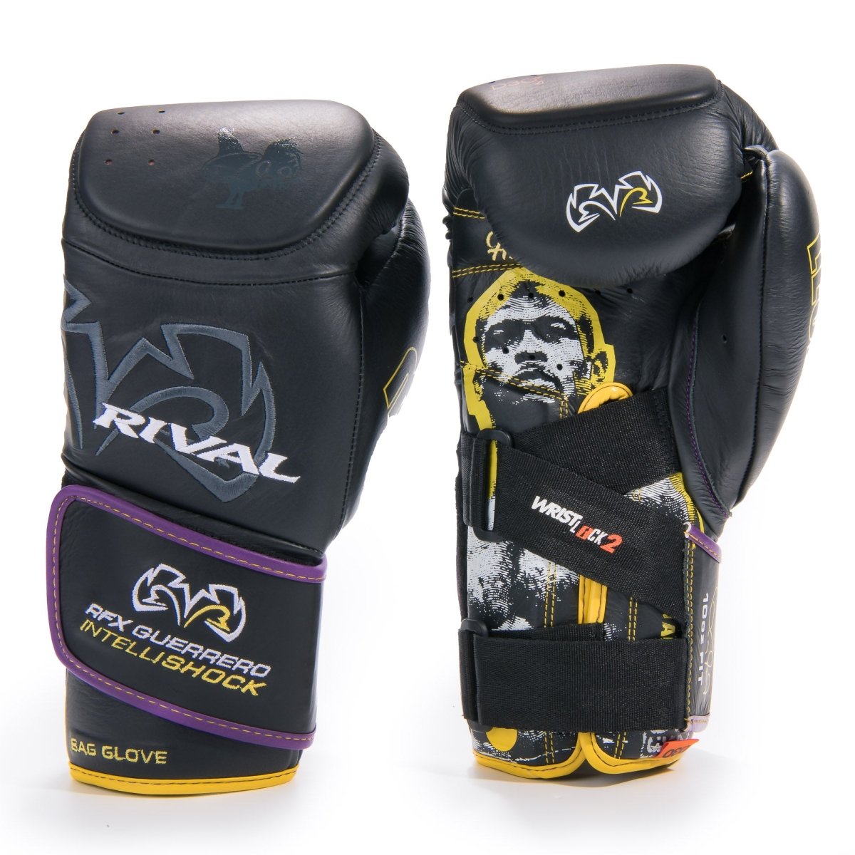 RIVAL Boxing RFX - Guerrero Intelli - Shock 2.0 Bag Gloves - Roy Jones JR. - Forza Sports