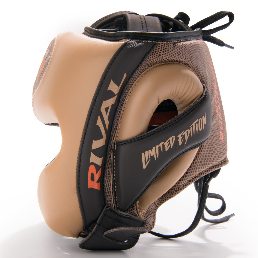 Rival Boxing RHG - Guerrero Headgear, Snake/Beige - Forza Sports