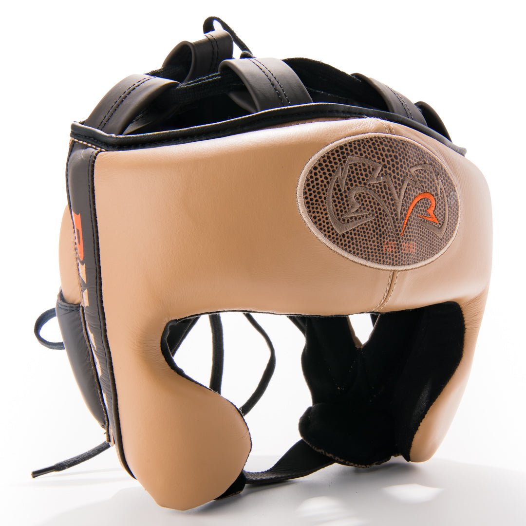 Rival Boxing RHG - Guerrero Headgear, Snake/Beige - Forza Sports