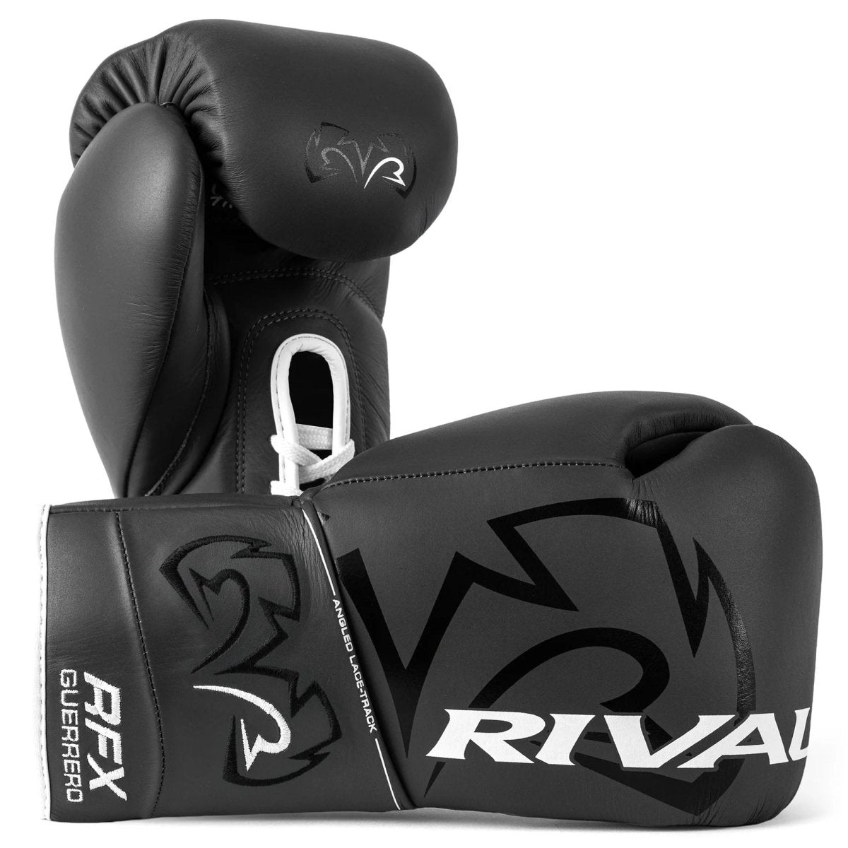 RIVAL Boxing RFX - Guerrero HDEF Pro Fight Lace - Up Boxing Gloves, Gray - Forza Sports