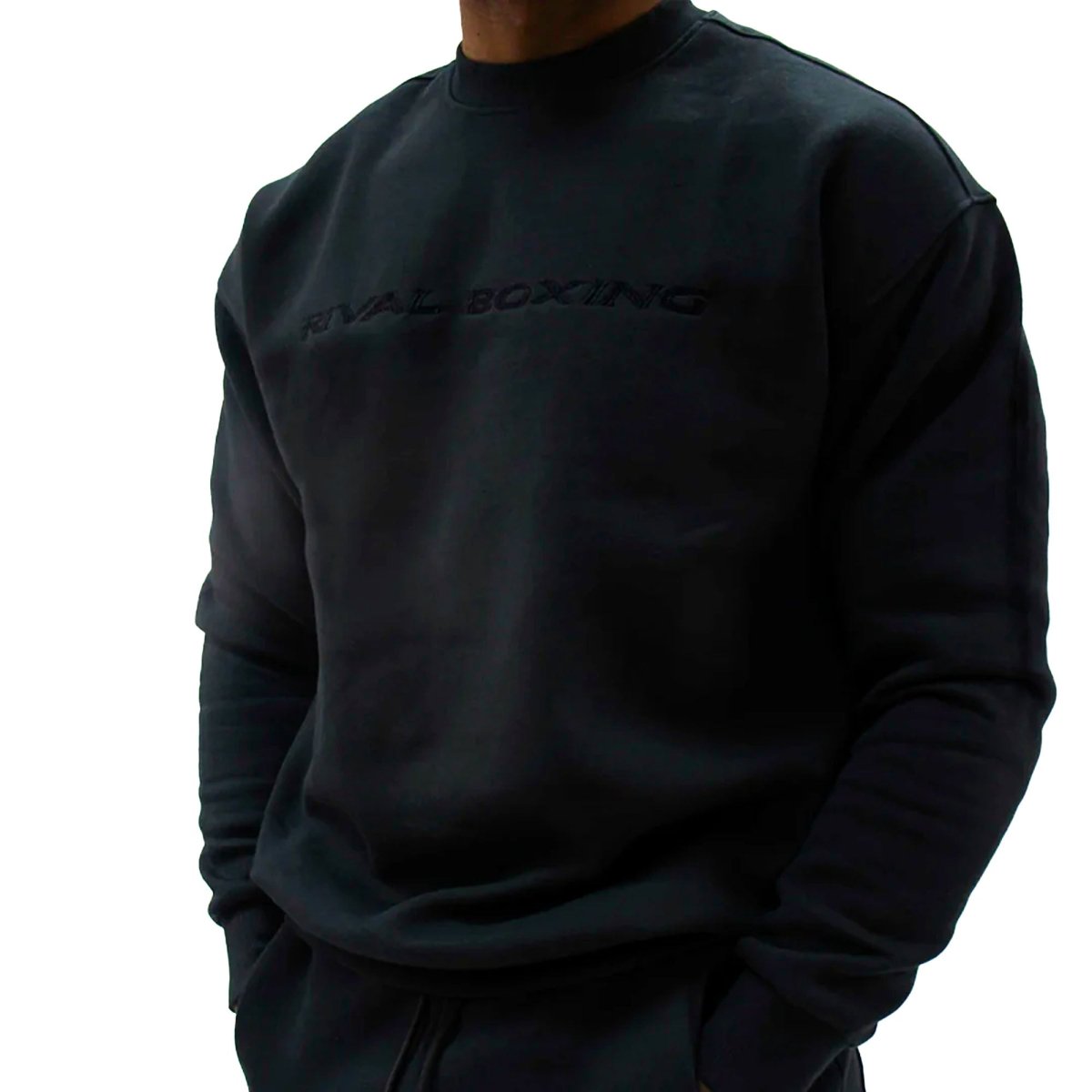 RIVAL Boxing - Fleece Oversized Crewneck Sweater - Forza Sports