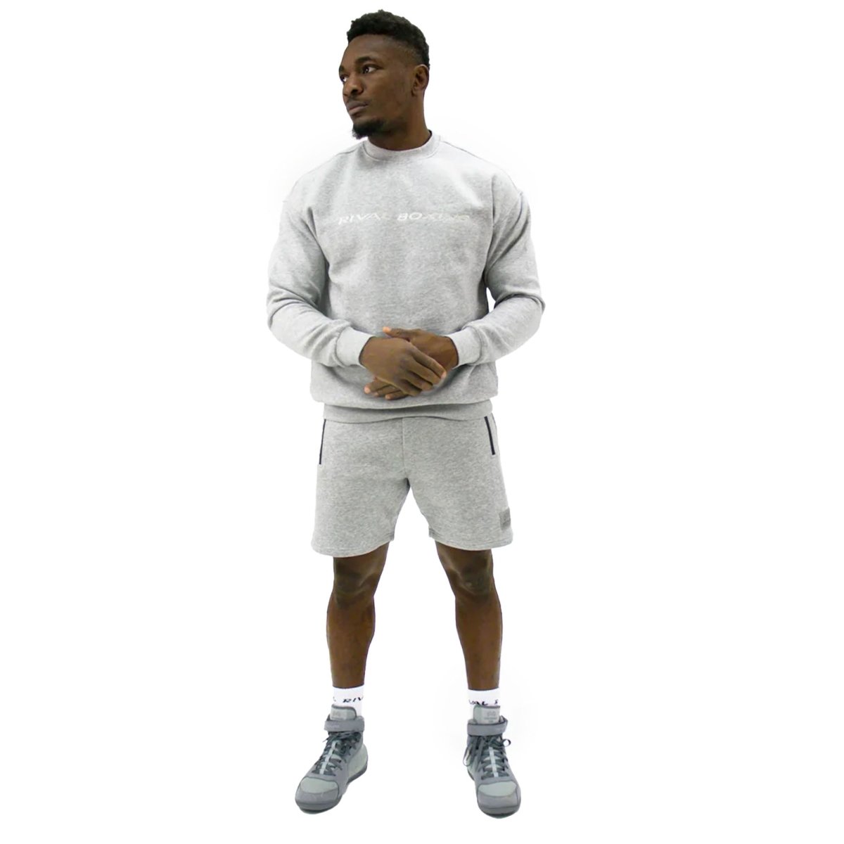 RIVAL Boxing - Fleece Oversized Crewneck Sweater - Forza Sports