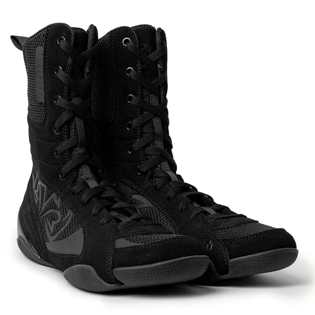 RIVAL RSX - Guerrero 03 High Top Boxing Boots, Black, Size 8 - Forza Sports