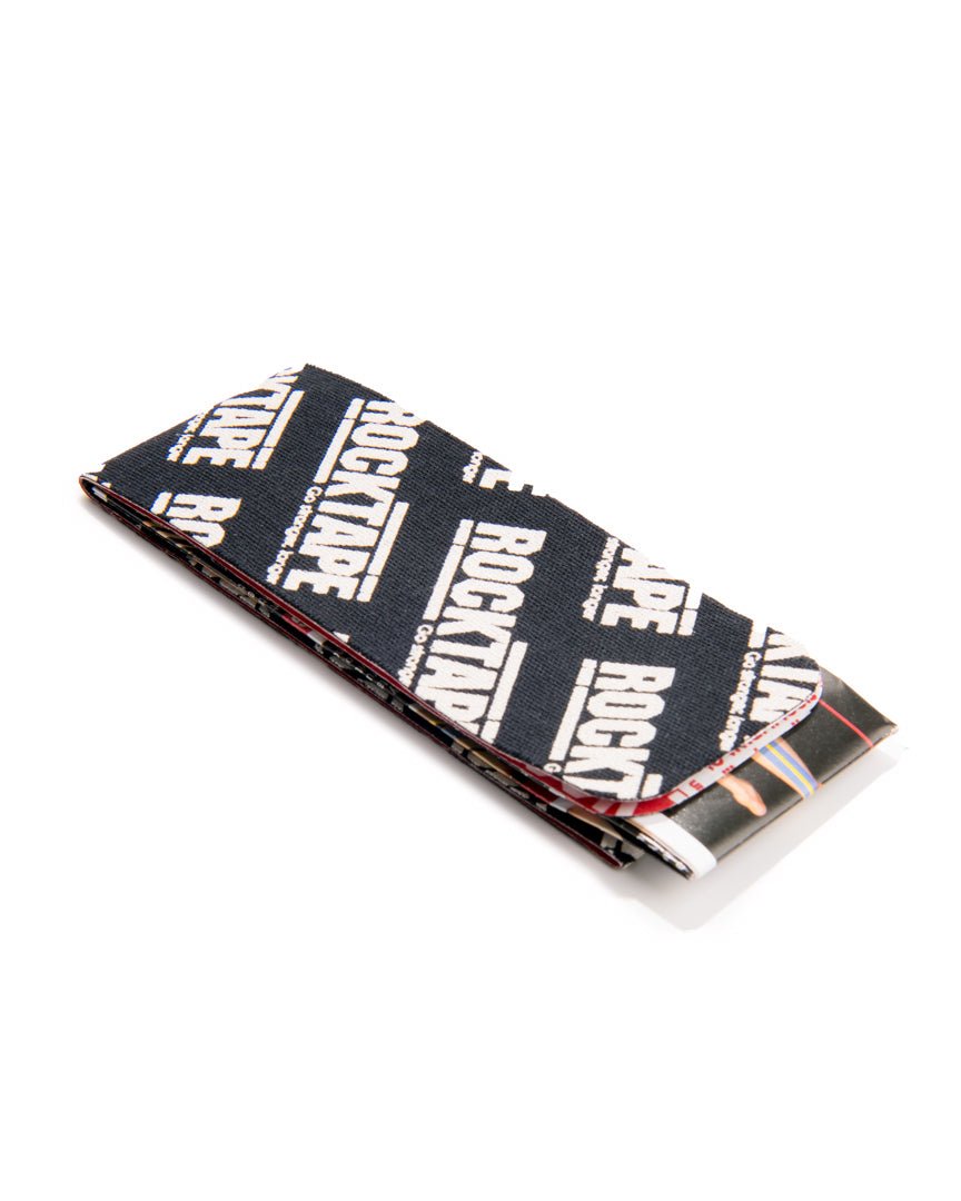 RockTape Power Strip, Black with white letters - Forza Sports