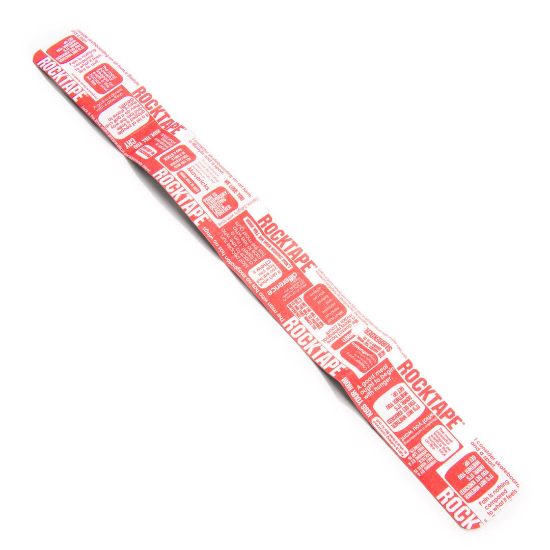 RockTape Power Strip, Black with white letters - Forza Sports