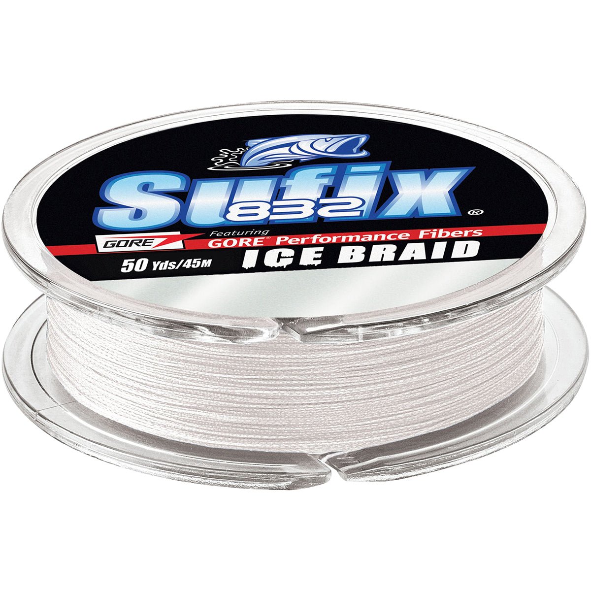 Sufix 50 Yard 832 Ice Braid Fishing Line - Ghost - Forza Sports