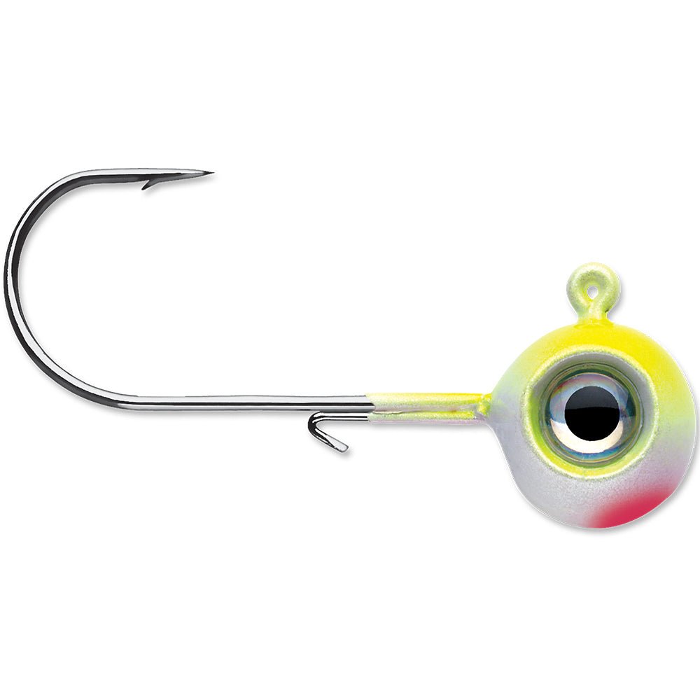 VMC Neon Moon Eye 1/4 Oz. 3D Holographic Jig - 4 Pack - Clown - Forza Sports