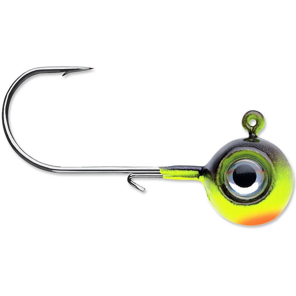 VMC Neon Moon Eye 1/8 Oz. 3D Holographic Jig - 4 Pack - Redtail Chub - Forza Sports