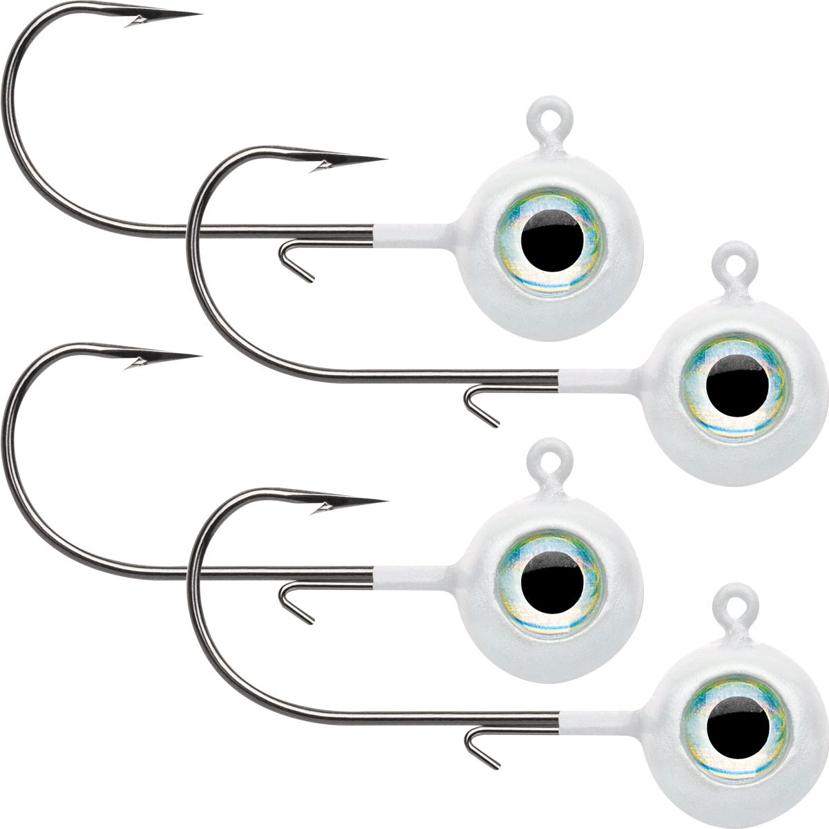 VMC 3/8 oz. Neon Moon Eye Jig - 4 Pack - Forza Sports
