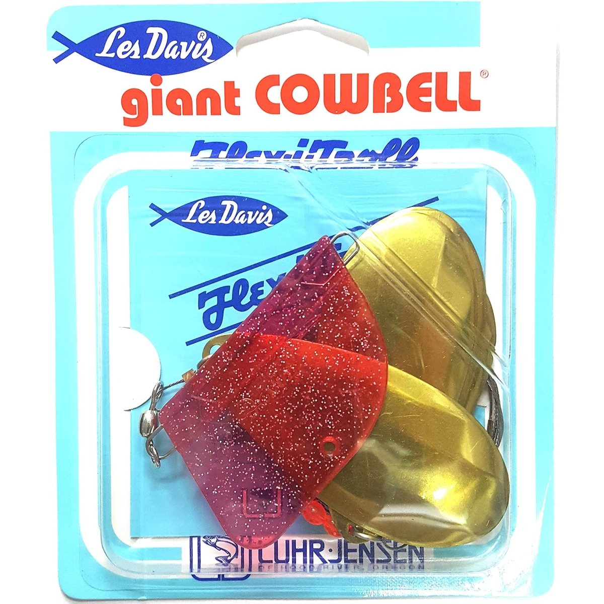 Luhr Jensen Giant Cowbell Lake Troll Fishing Lure - Forza Sports