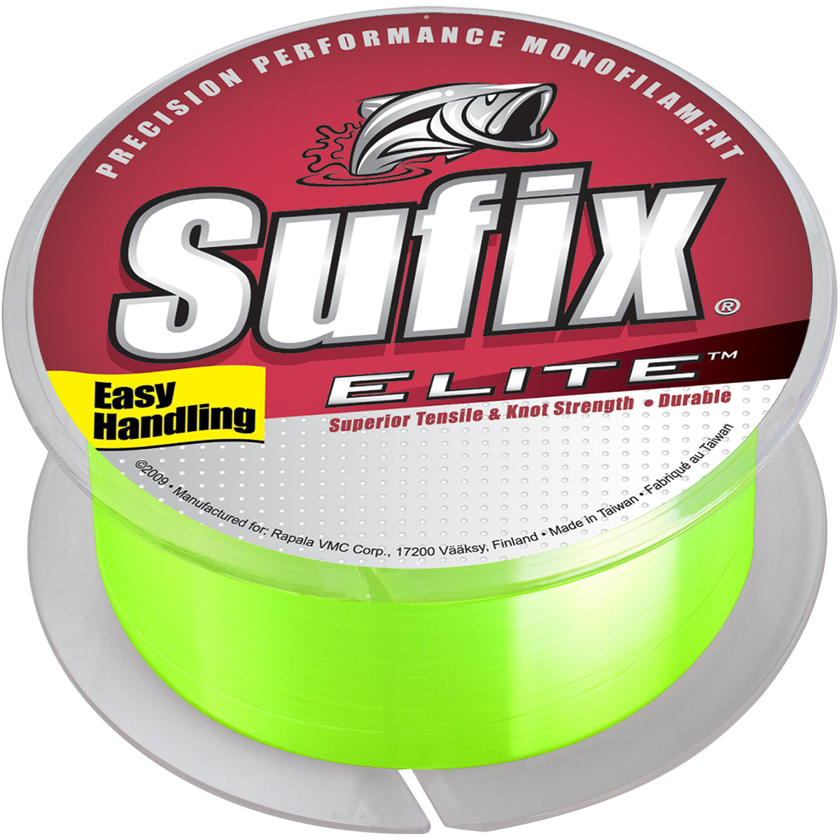 Sufix Elite 12 lb Test Fishing Line (330 yds) Sufix