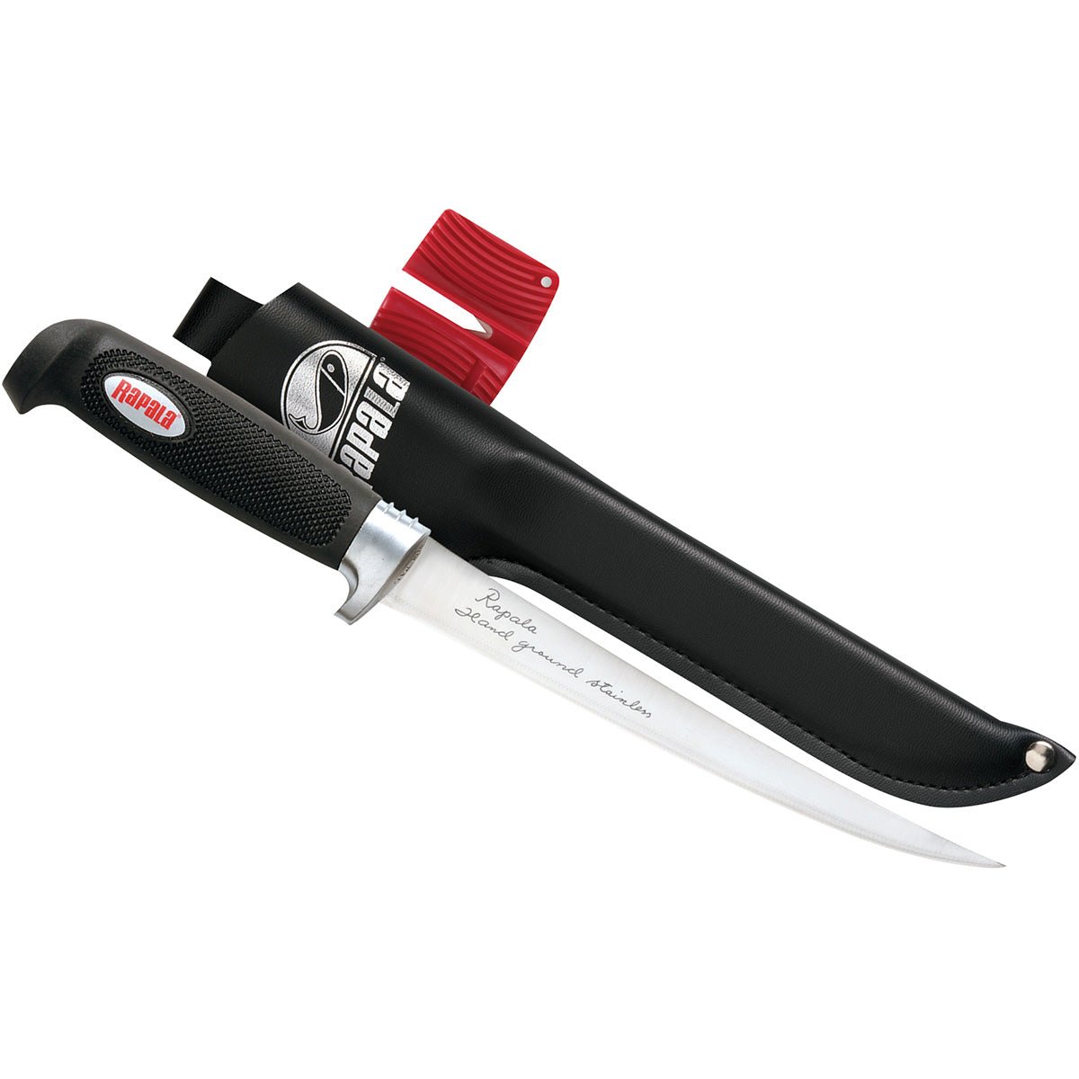Rapala 9" Soft Grip Fillet with Sheath and Sharpener - Forza Sports