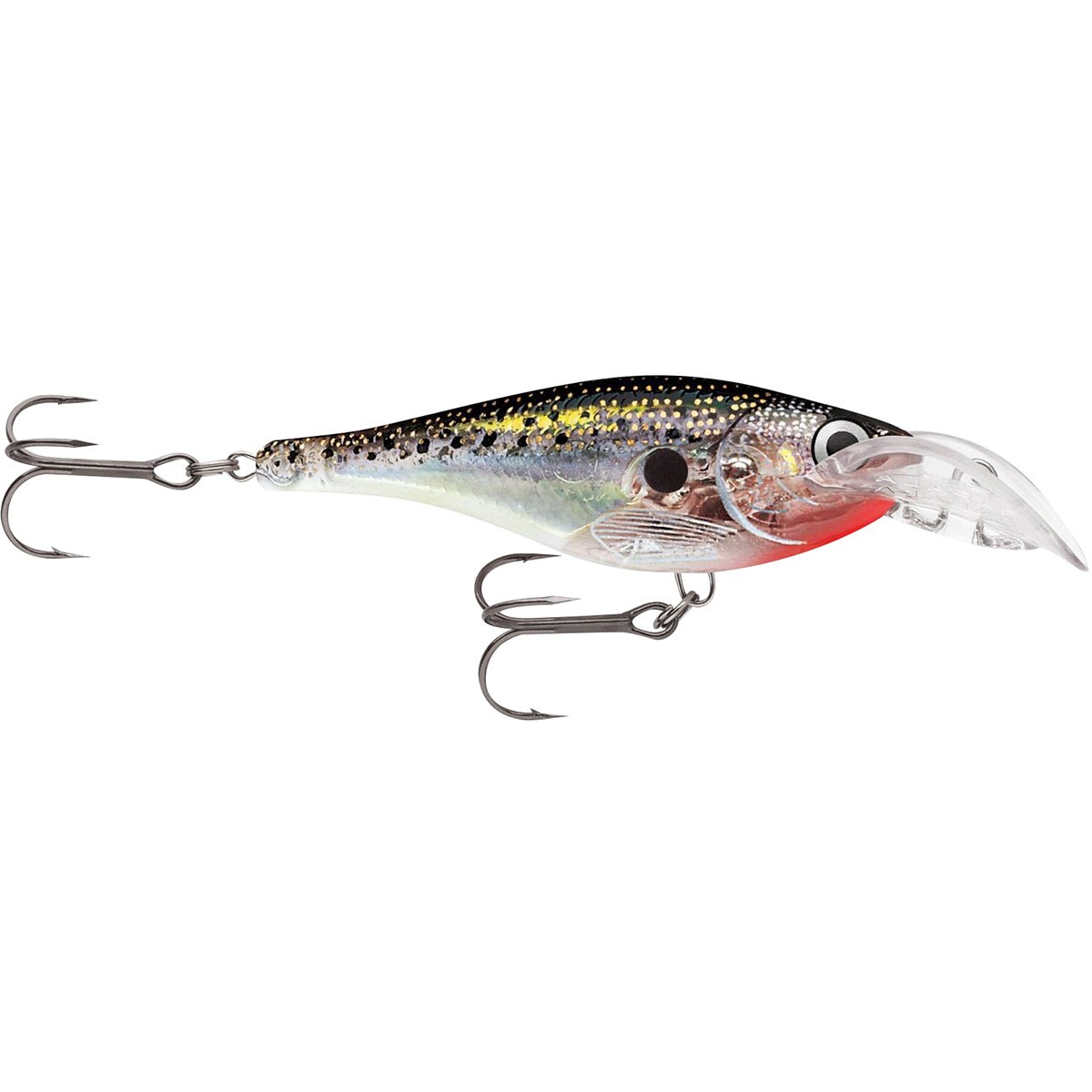 Rapala Glass Shad Rap 07 Fishing Lure - Glass Black - Forza Sports