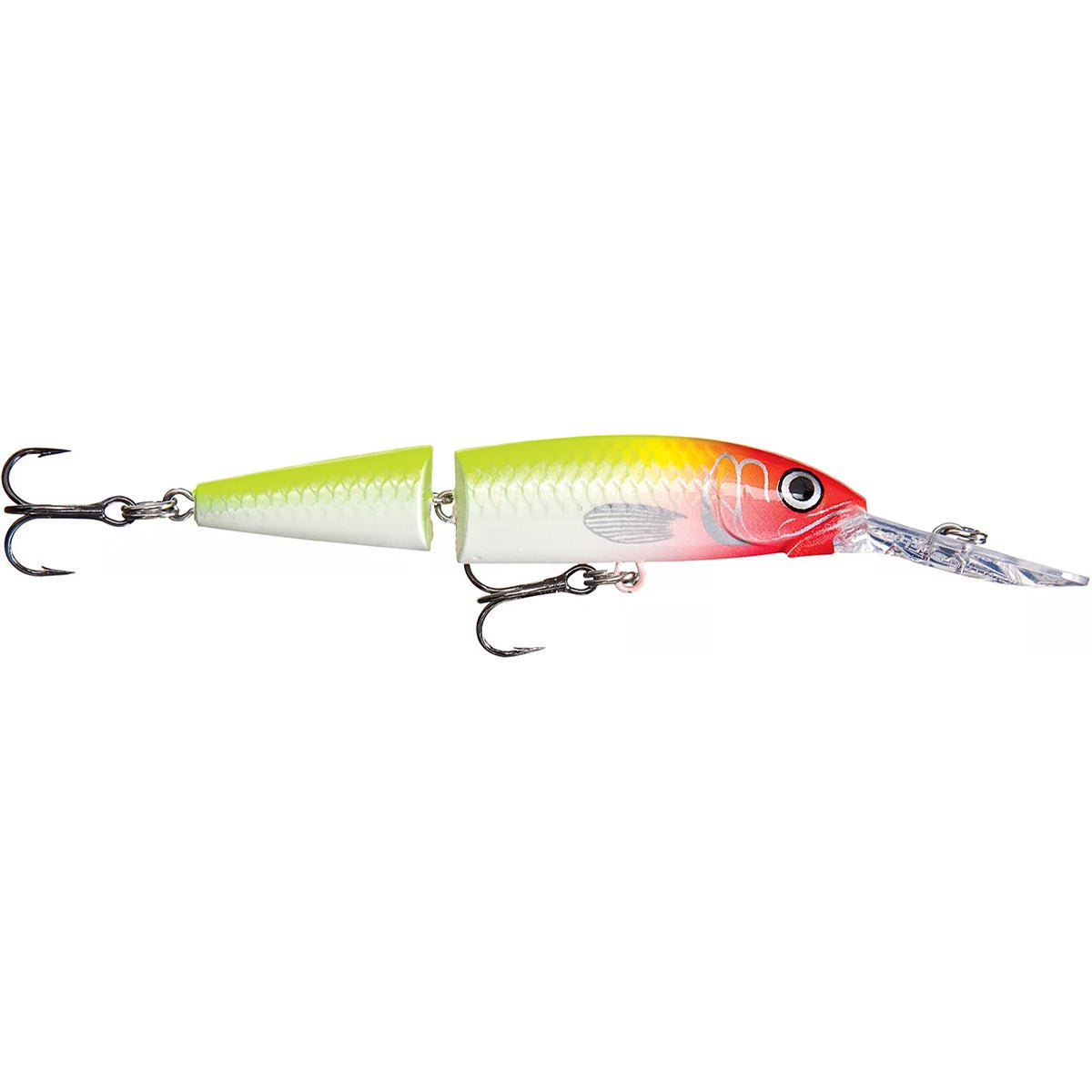 Rapala Jointed Deep Husky Jerk 08 Fishing Lure - Clown - Forza Sports