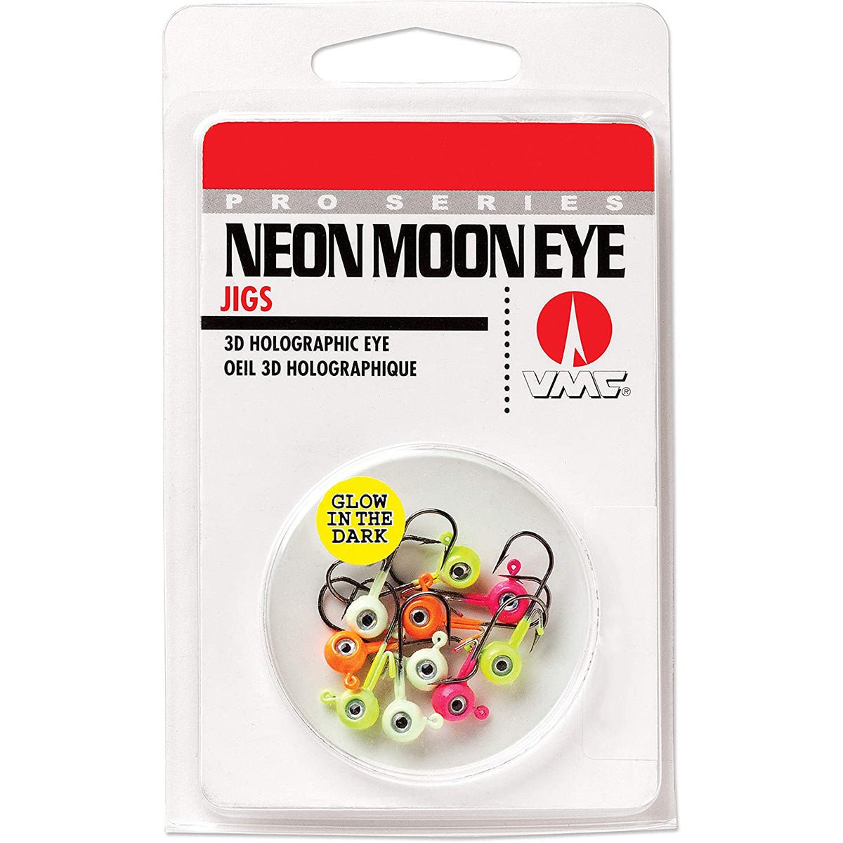 VMC Neon Glow - in - the - Dark Moon Eye Jig Kit - Forza Sports