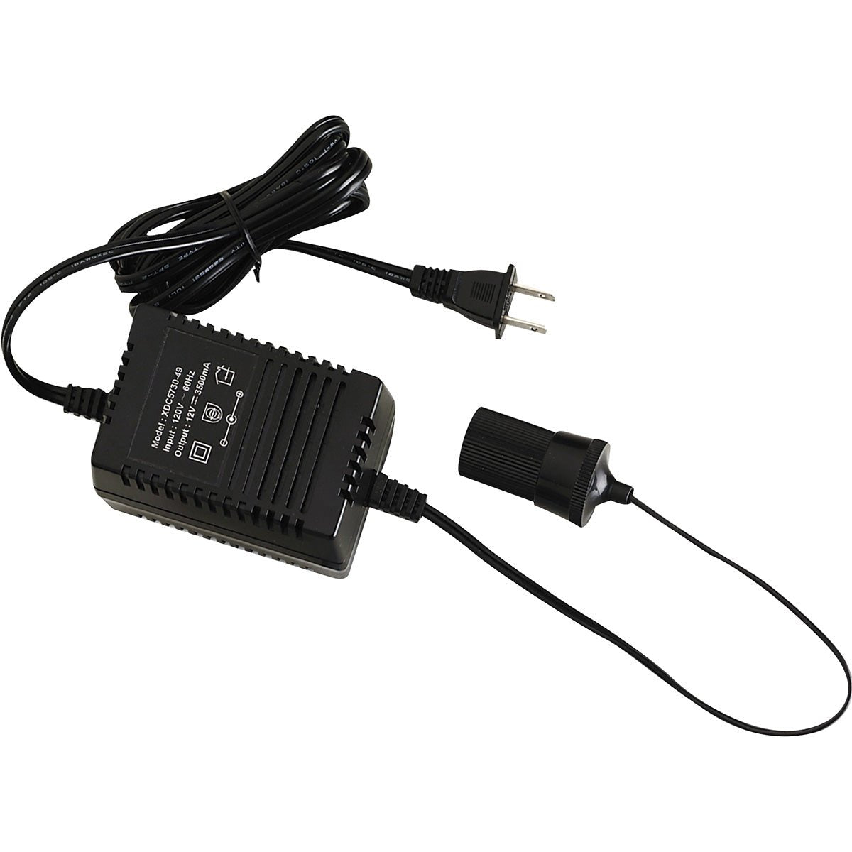 Rapala 110V AC Adapter for Deluxe Electric Fillet Knife - Black - Forza Sports