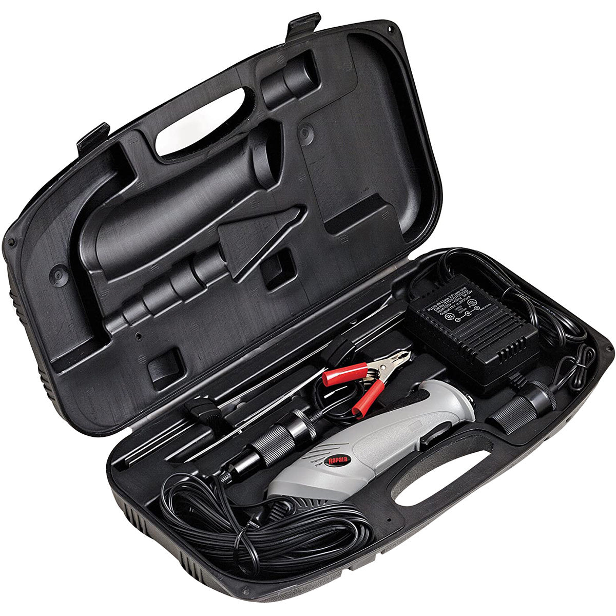 Rapala Deluxe Electric Fillet Knife Set - Black/Gray - Forza Sports