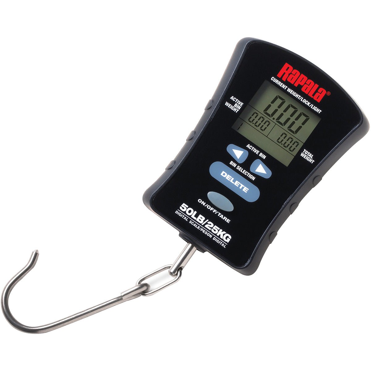 Rapala 50 lb. Compact Touch Screen Scale - Black - Forza Sports