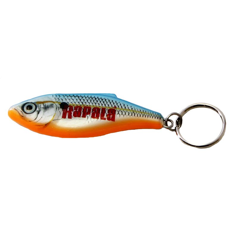 Rapala Rattlin' Rap Lure Key Ring - Silver/Blue - Forza Sports