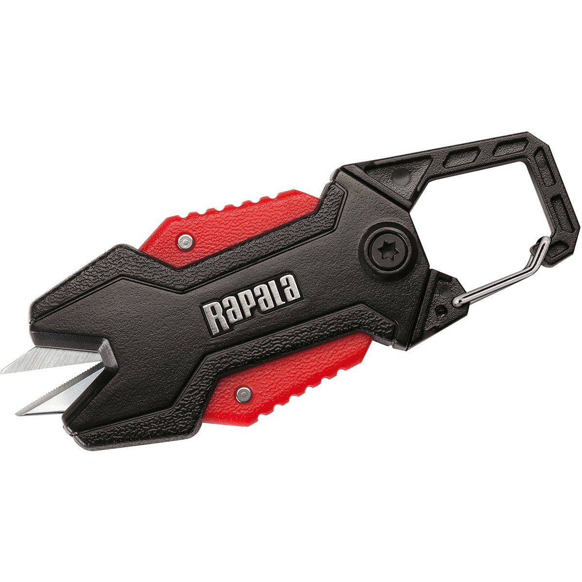 Rapala Retractable Line Scissors - Black/Red - Forza Sports