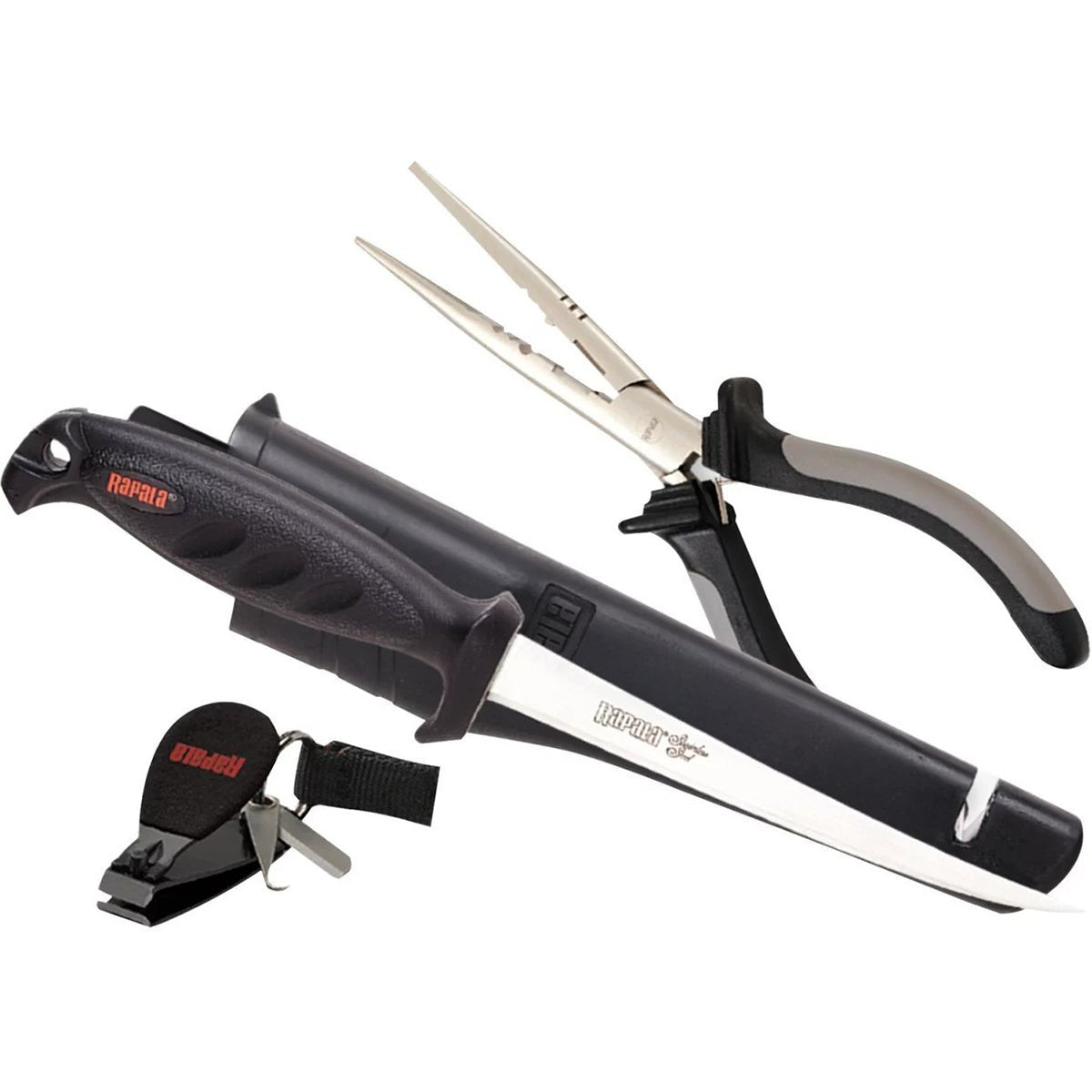 Rapala Combo Pack (Pliers/Fillet Knife & Sheath/Clipper) - Forza Sports