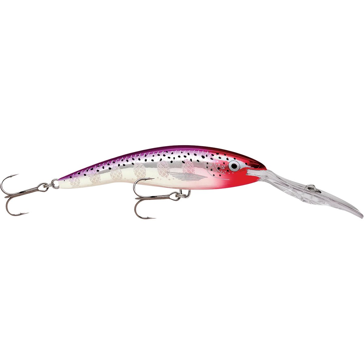 Rapala Deep Tail Dancer 11 Fishing Lure - Purple Clown Flash - Forza Sports