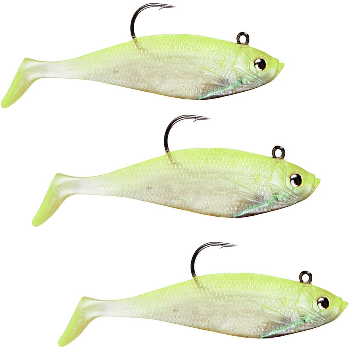 Storm Wildeye Swim Shad 06 Fishing Lure 3 - Pack - Forza Sports
