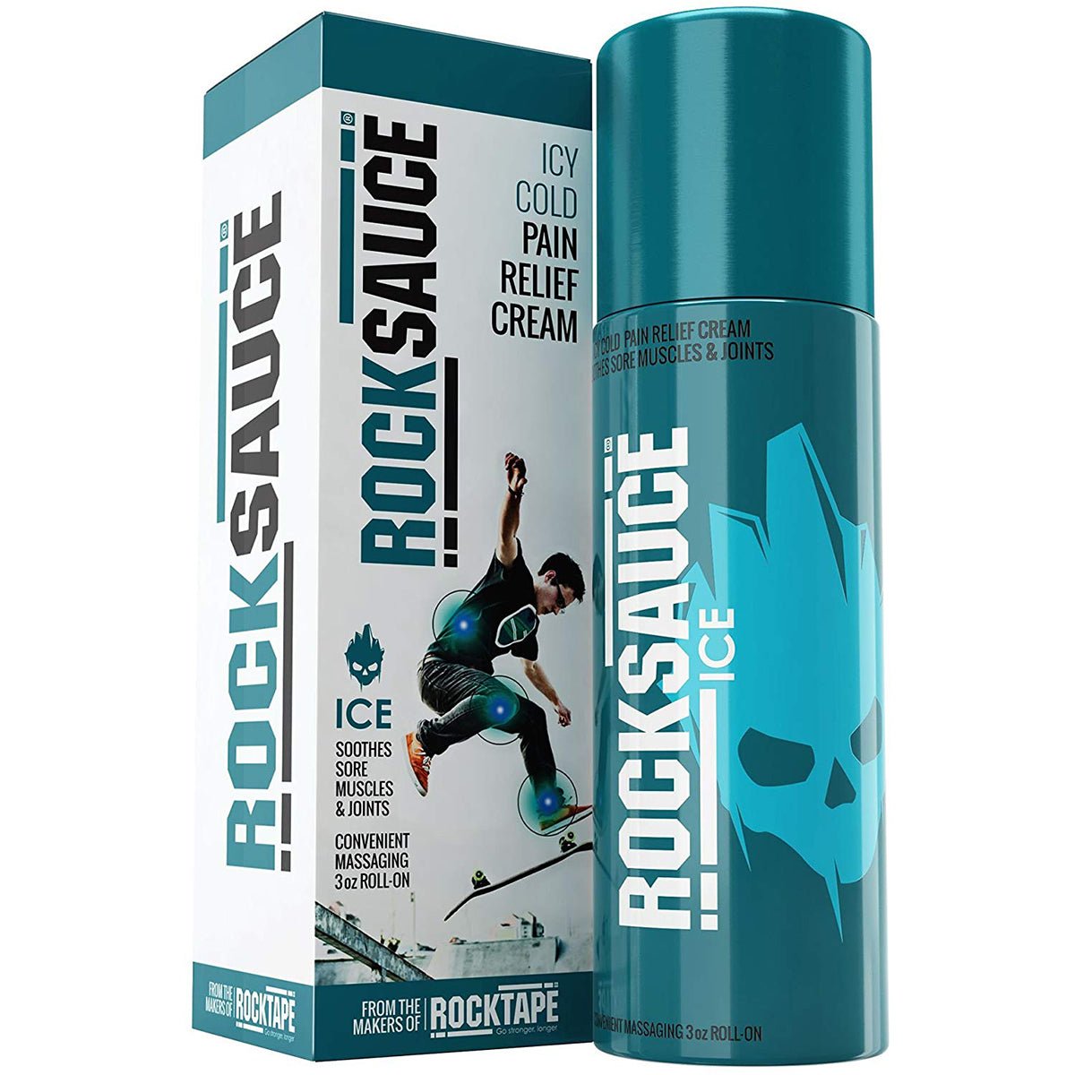 RockTape RockSauce Pain Relief Cream - Ice - Forza Sports