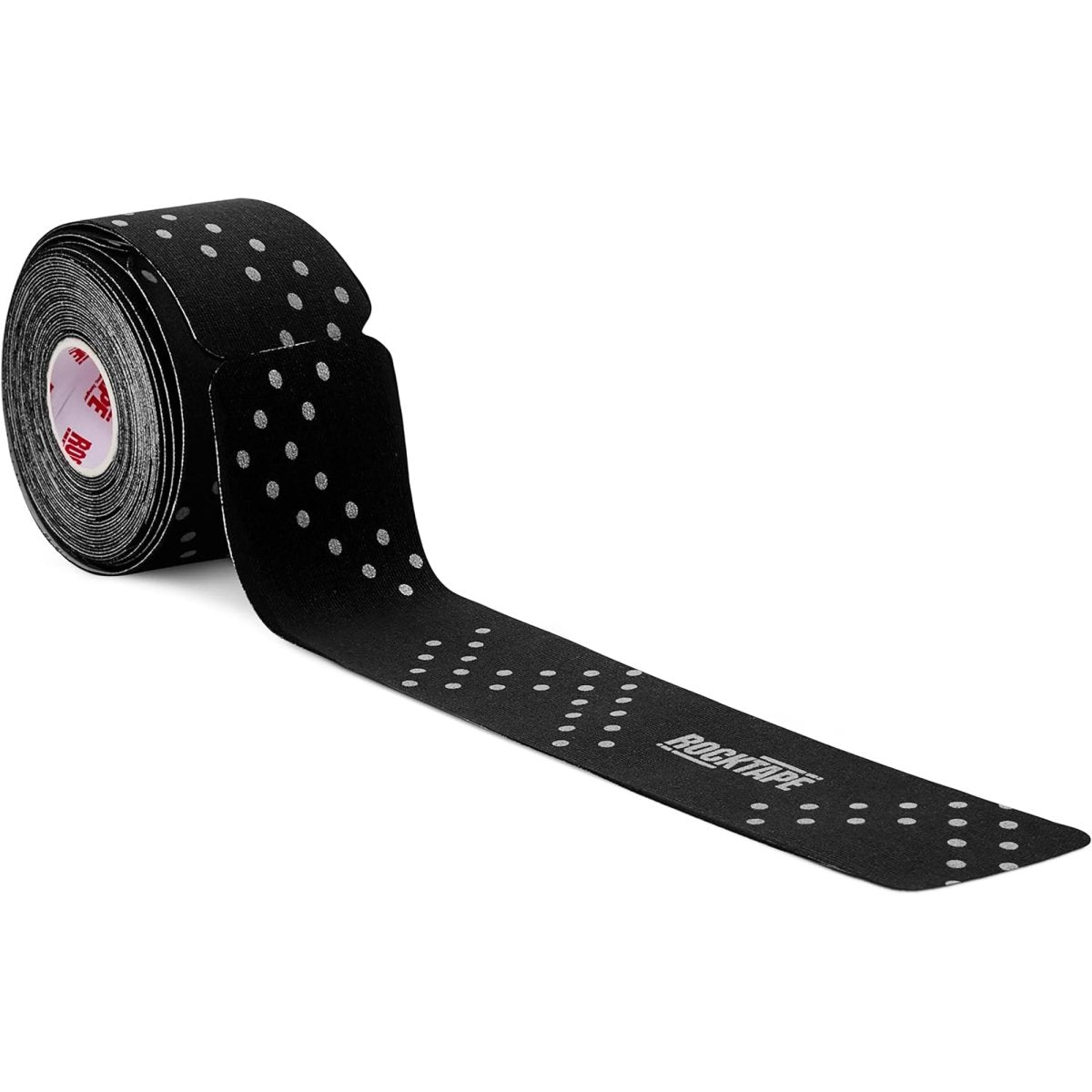 RockTape Rockflash Pre - Cut Reflective Kinesiology Tape - Black - Forza Sports