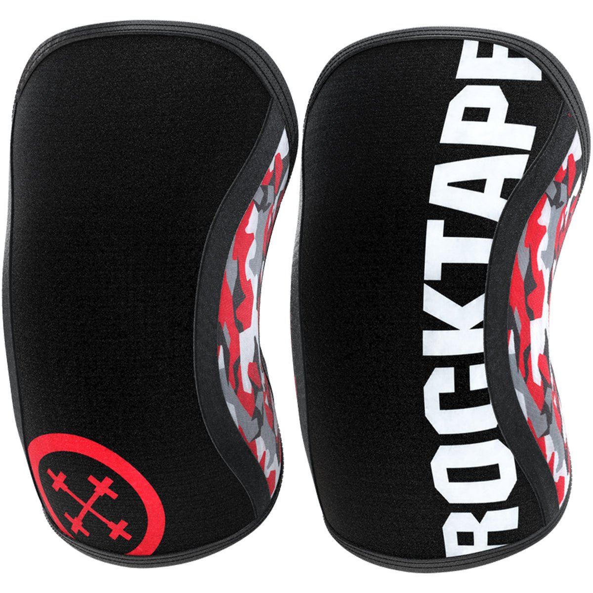 RockTape Assassins Compression Knee Support Sleeves - Red Camo - Forza Sports