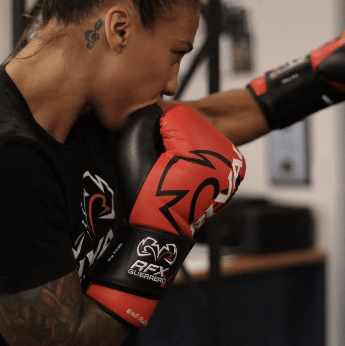 Rival Boxing RFX-Guerrero-V HDEF Hook and Loop Bag Gloves