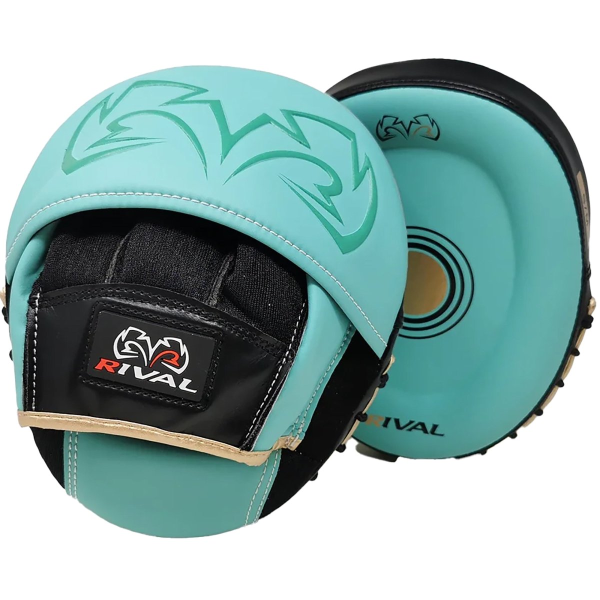 Rival Boxing RPM80 Impulse Punch Mitts - Aqua - Forza Sports