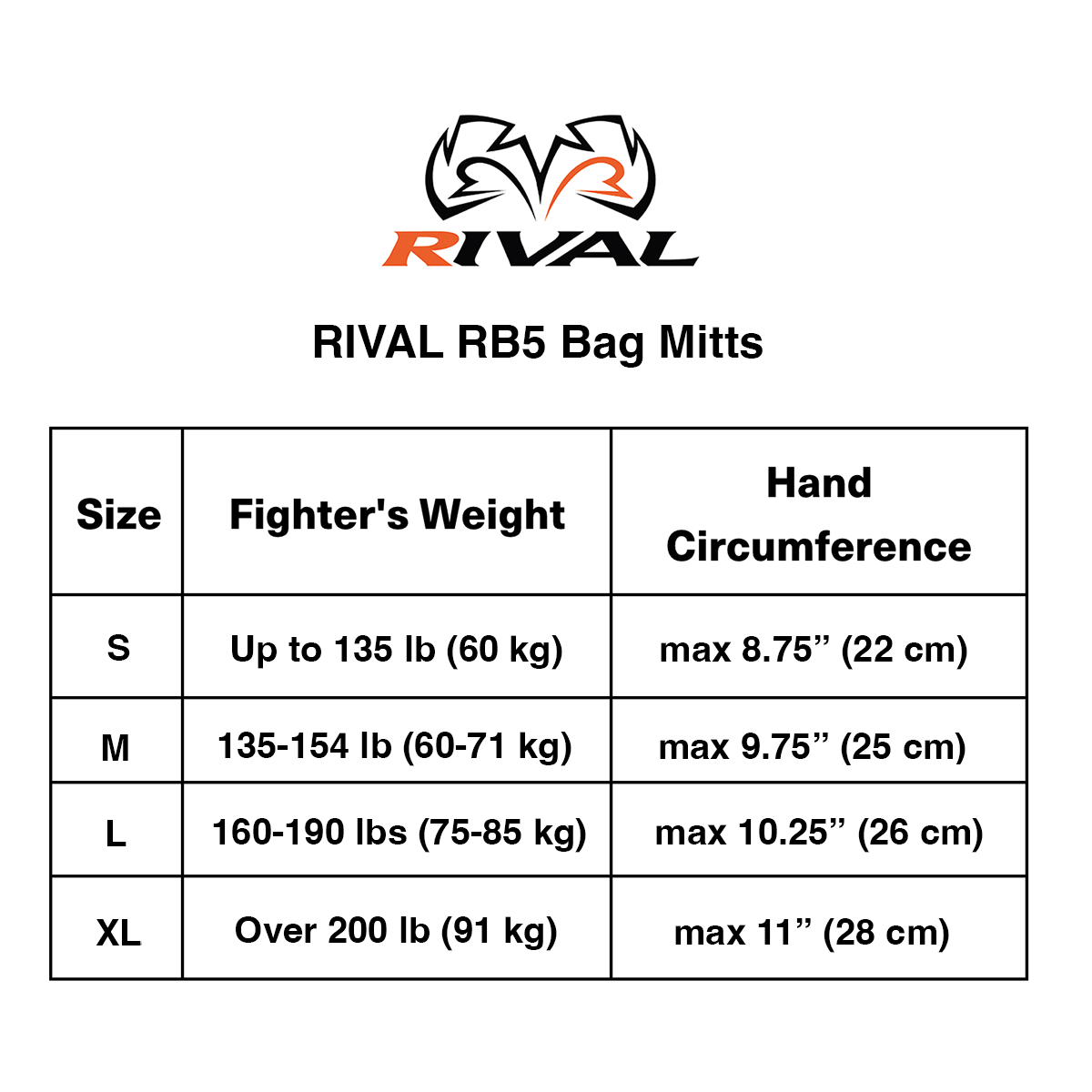 Rival Boxing RB5 Hook and Loop Leather Training Bag Mitts - Forza Sports