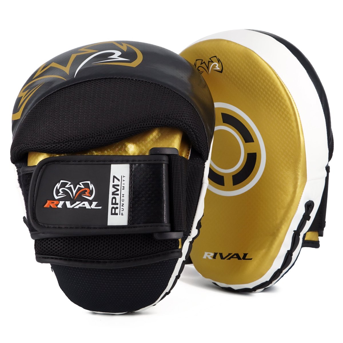 Rival Boxing RPM7 Fitness Plus Hook and Loop Punch Mitts - Forza Sports