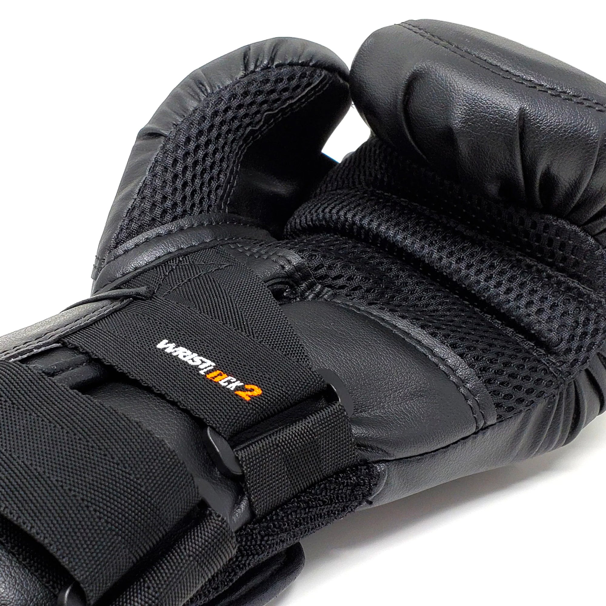 Black wrist support glove with 'Wrist Lock' branding on a white background