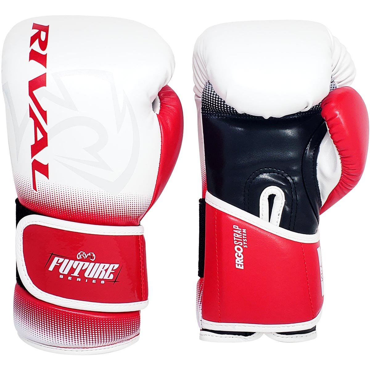 Rival Boxing Youth RB - FTR2 Future Bag Gloves - White/Black/Red - Forza Sports