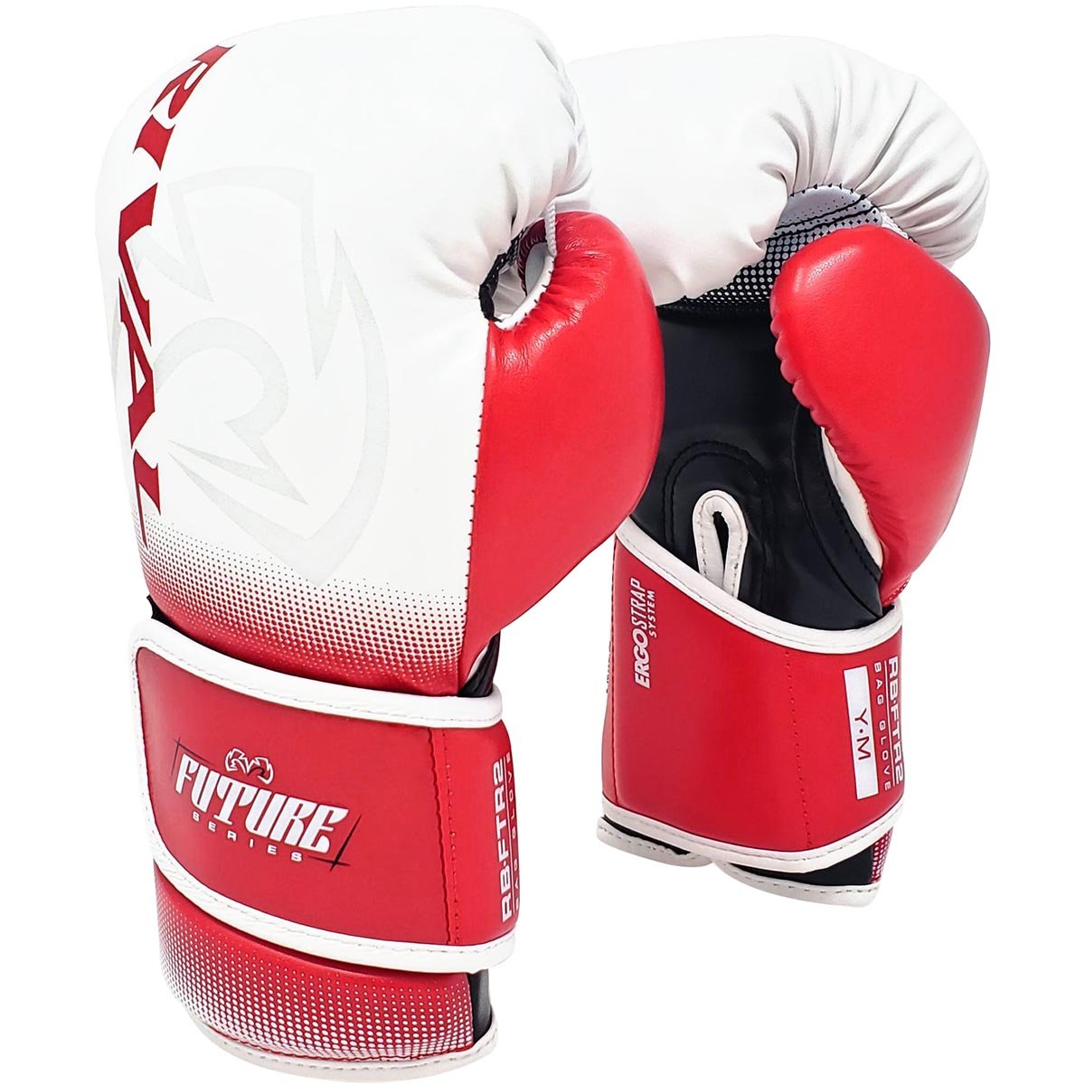 Rival Boxing Youth RB - FTR2 Future Bag Gloves - White/Black/Red - Forza Sports