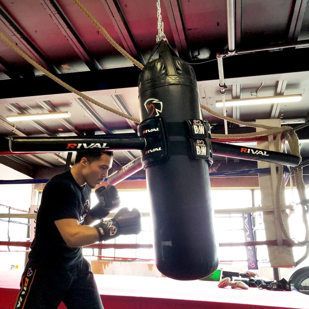 Rival Boxing Bob and Weave Training Aid - Black - Forza Sports