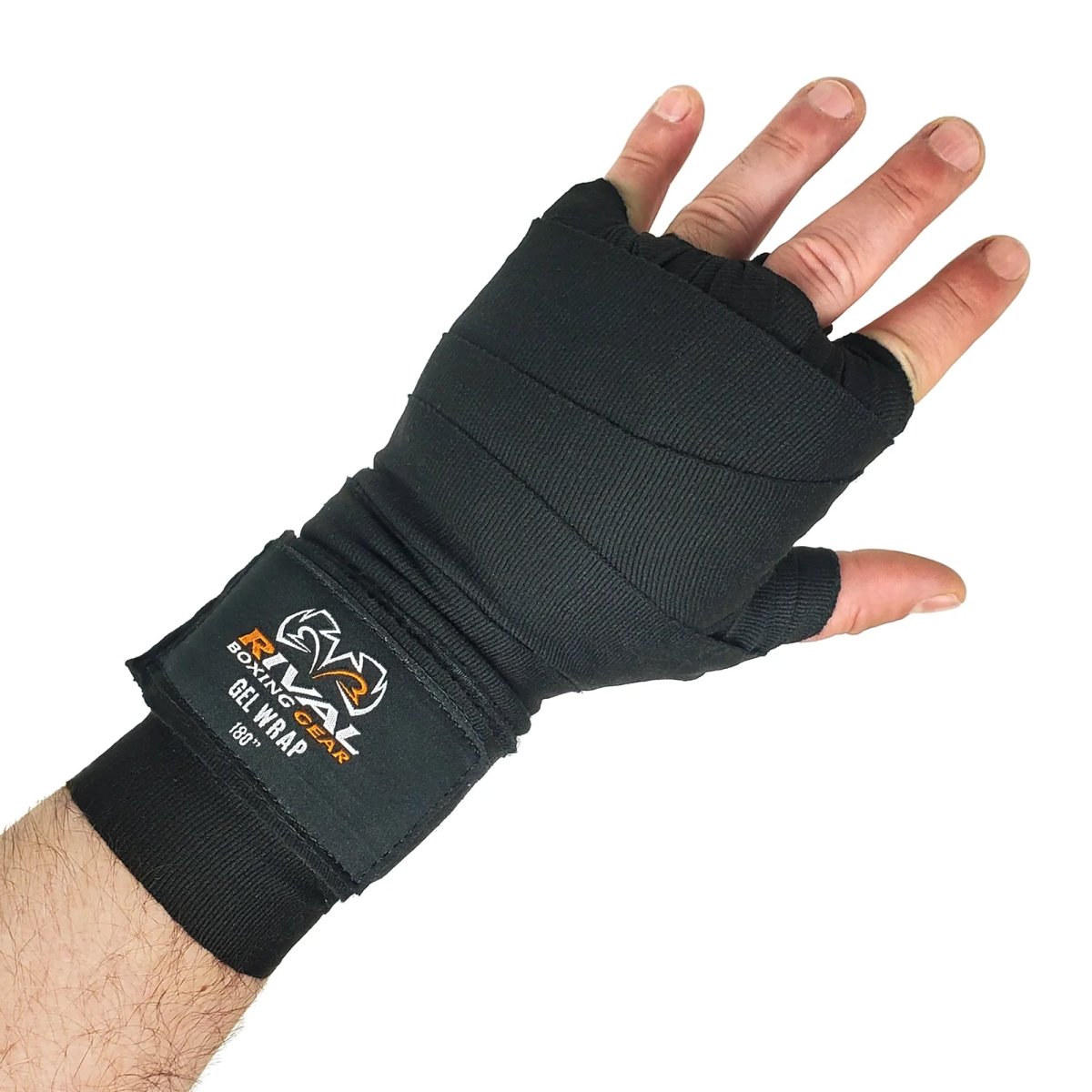 Rival Boxing 210" Gel Handwraps - Black RIVAL