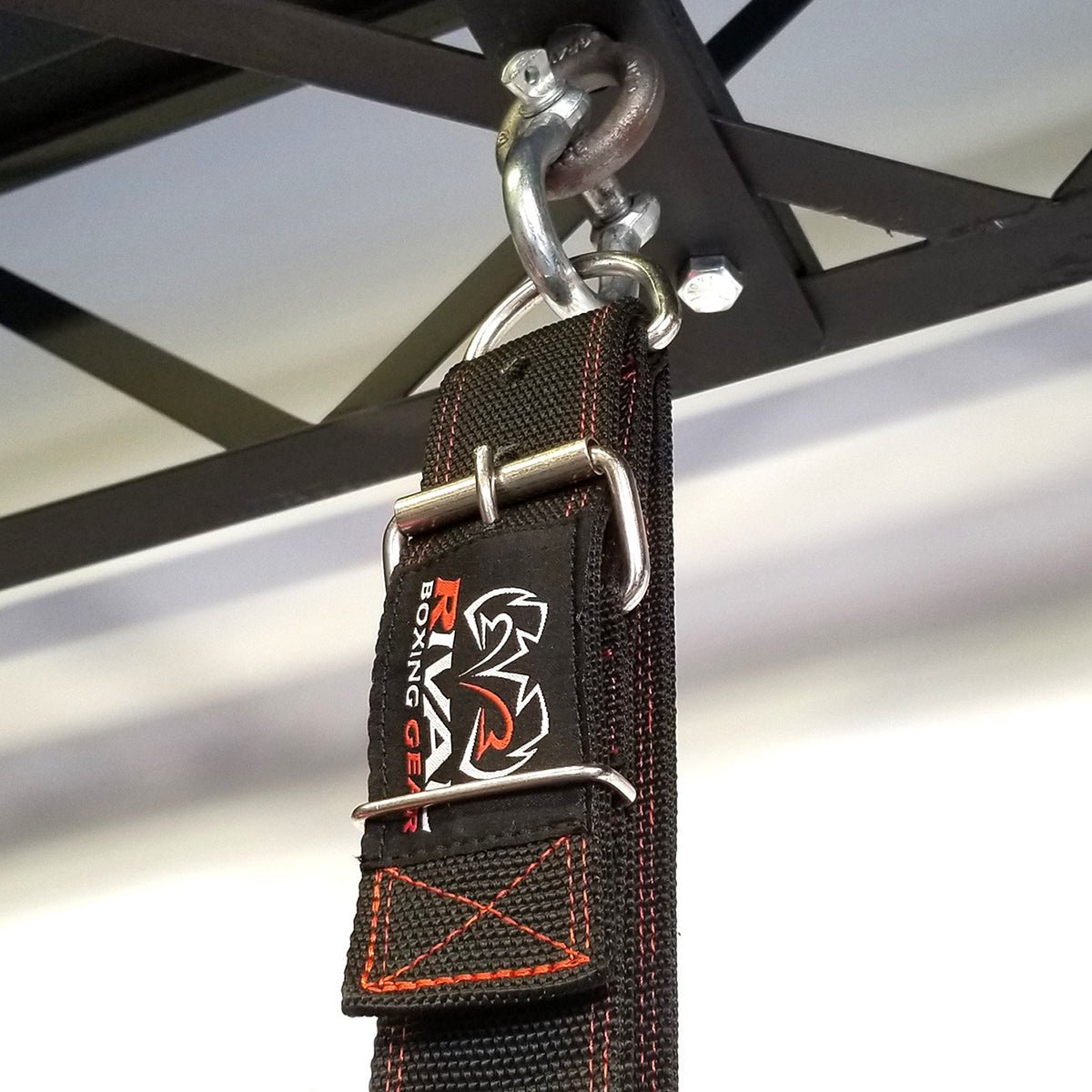 Rival Boxing Triple - Layered Nylon Heavy Bag Strap - Black - Forza Sports