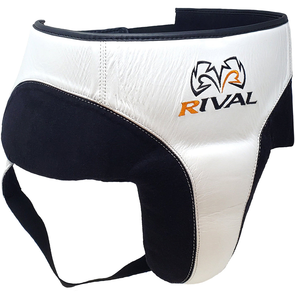 RIVAL Boxing RNFL10 360 Pro No Foul Groin Protector - White/Black