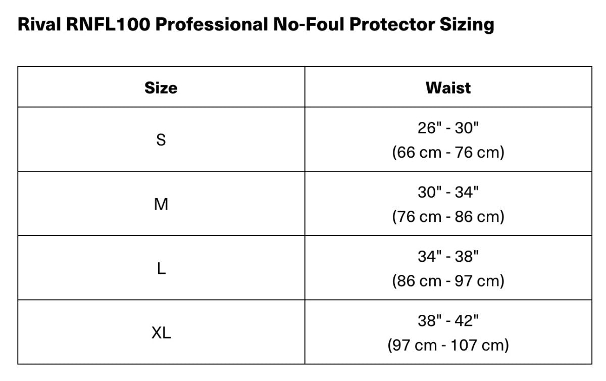 Rival Boxing RNFL100 Professional Groin Protector with Laces - Forza Sports