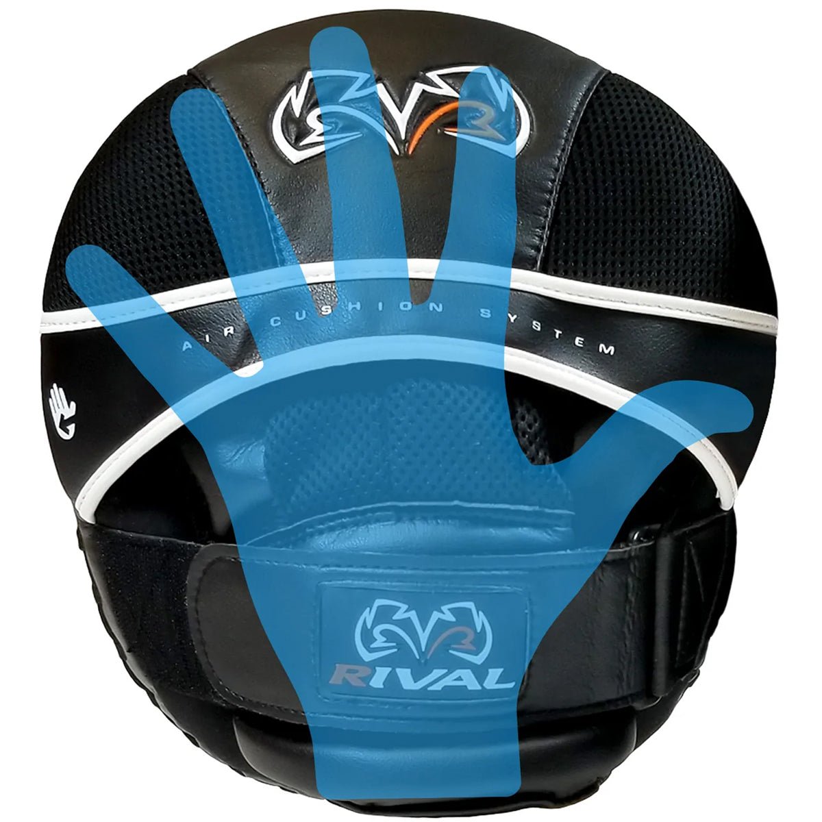 Rival Boxing RPM3 Air Punch Mitts 2.0 - Black - Forza Sports
